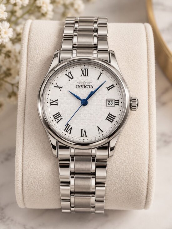 Invicta Accessories - Invicta Celestial Women's Silver Watch 28.8mm Roman Numeral Dial